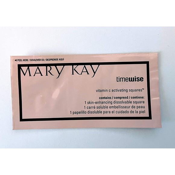 Mary Kay Timewise Vitamin C Activating Squares 12 Pack - Picture 3 of 3